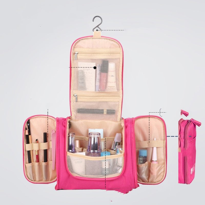 Shannon – Multi-Compartment Hanging Toiletry Bag for Travel