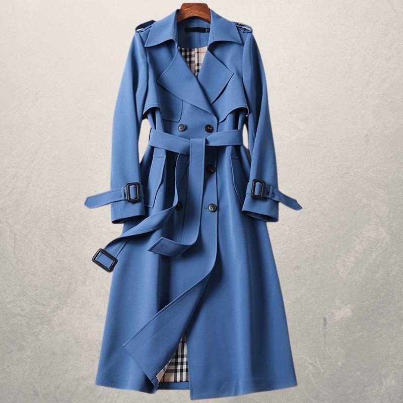 Kimberley – Mittellanger Damen Trenchcoat im Herbst-Style