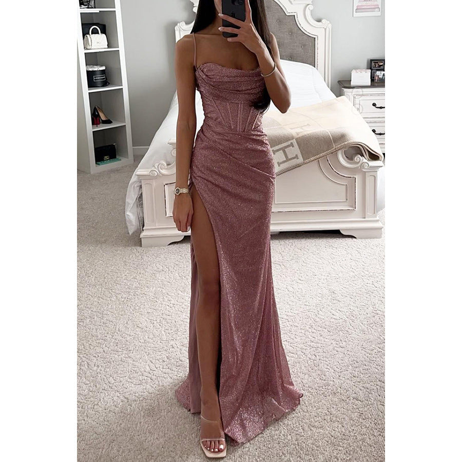 Tara – Casual Sleeveless Dress with Slit