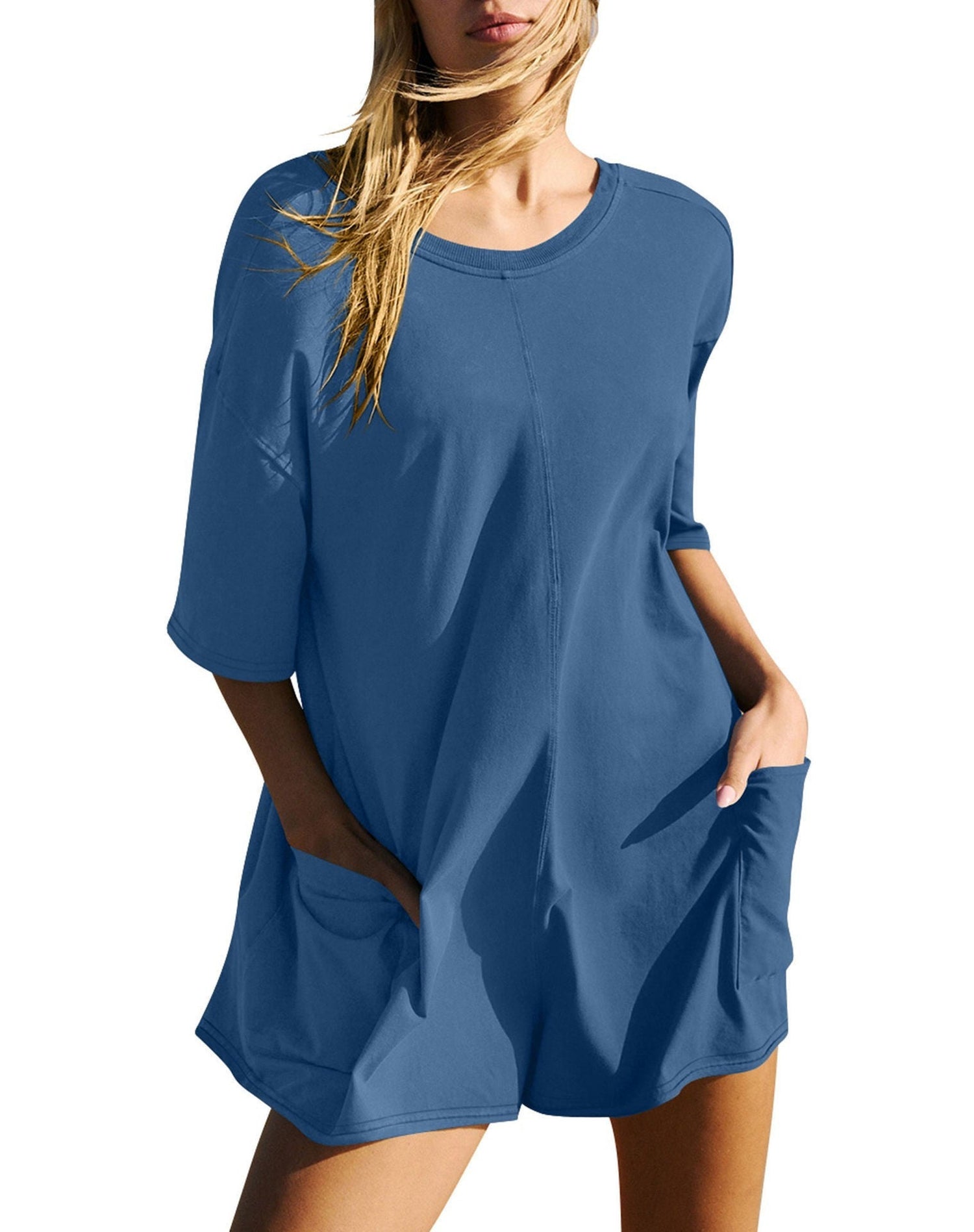 Melissa – Casual Loose Jumpsuit with Pockets
