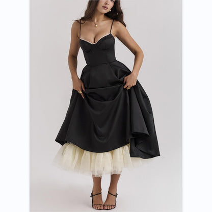 Juliet – Sleeveless Puffy Long Dress