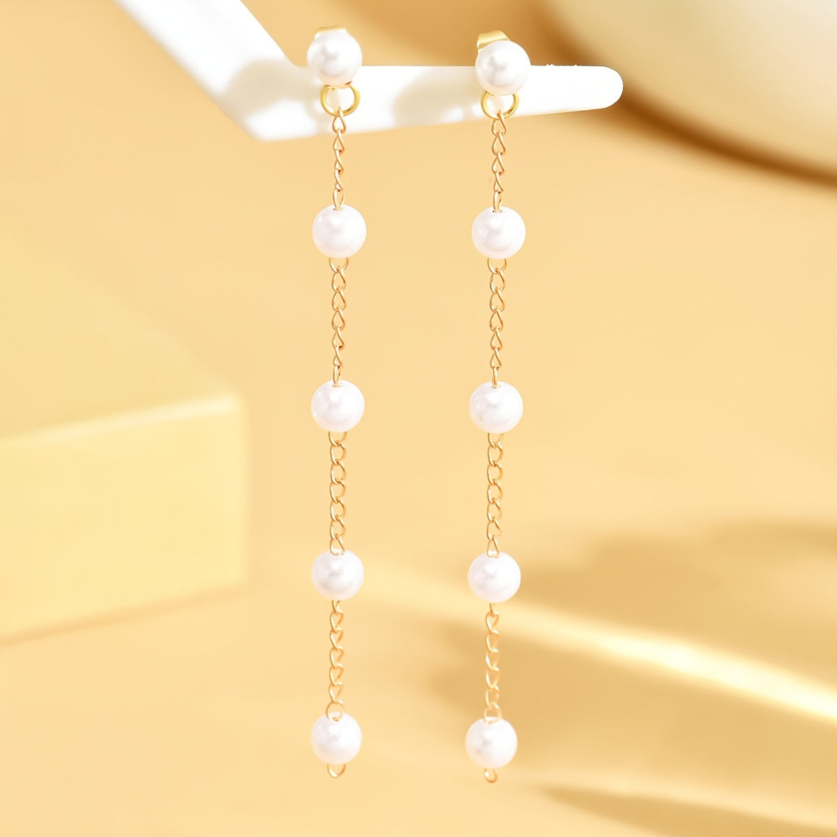 Elegant Pearl Dangle Earrings for Daily and Special Occasions