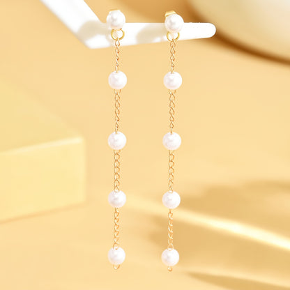 Elegant Pearl Dangle Earrings for Daily and Special Occasions