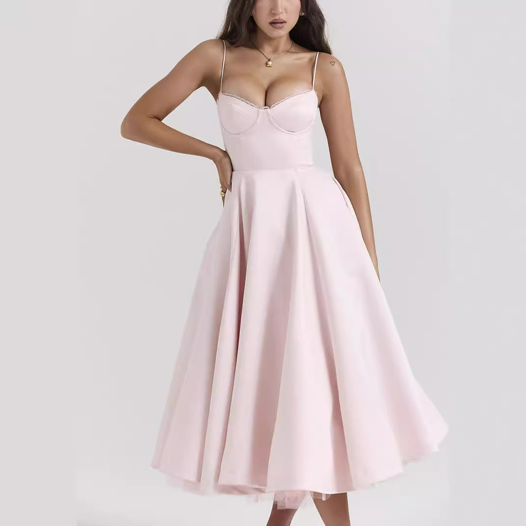 Juliet – Sleeveless Puffy Long Dress