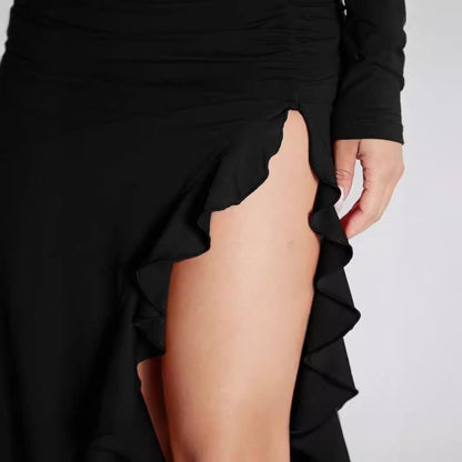 Sarah – Elegant Slim Mid-Length Dress