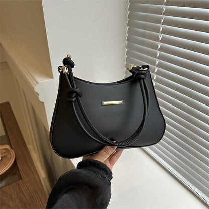 Stephanie –Chic Shoulder Bag with Knot Handle Design