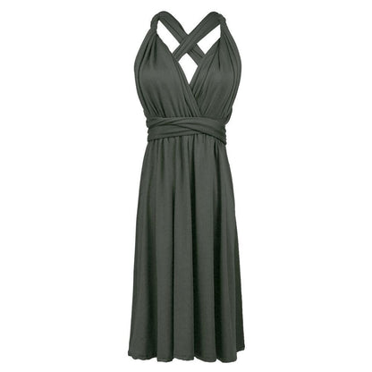 Jasmine – Versatile Lace-up Plus Size Dress