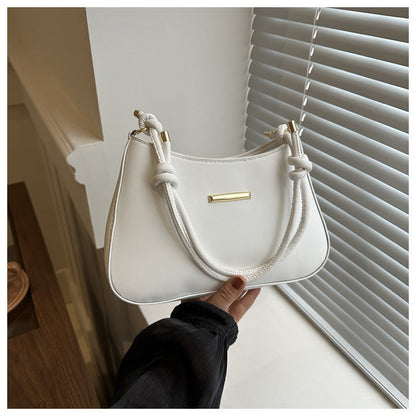 Stephanie –Chic Shoulder Bag with Knot Handle Design