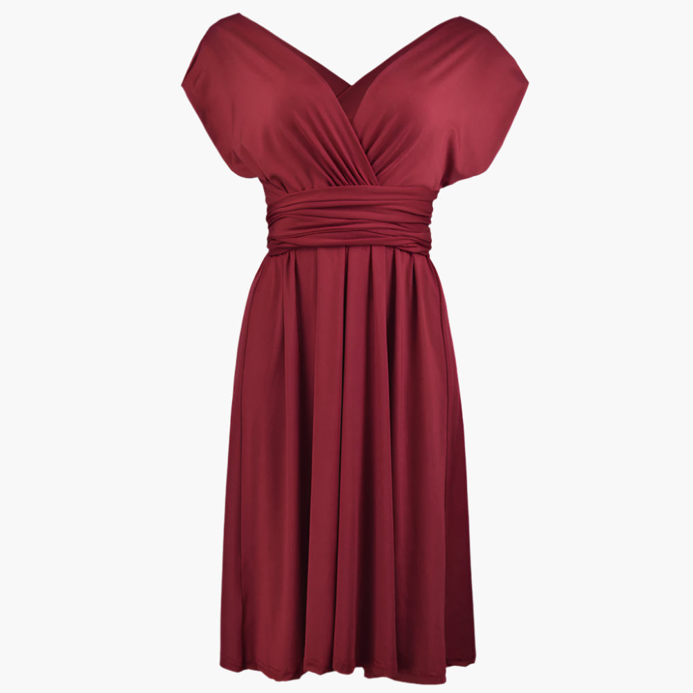 Jasmine – Versatile Lace-up Plus Size Dress