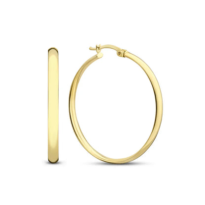 Classic Gold Hoop Earrings