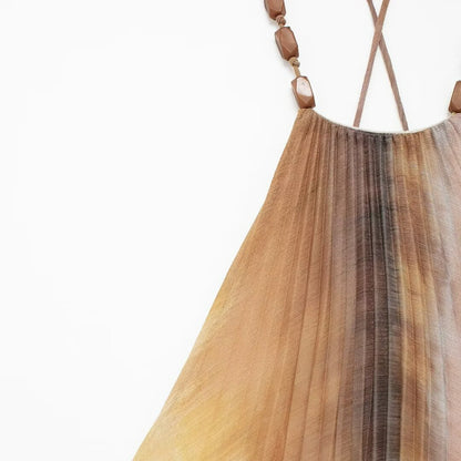 Tara – Tie Dye Pleated Dress