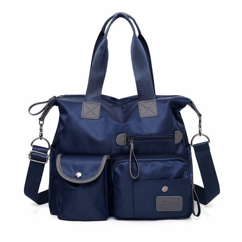 Shannon – Functional Nylon Shoulder Bag with Multiple Pockets