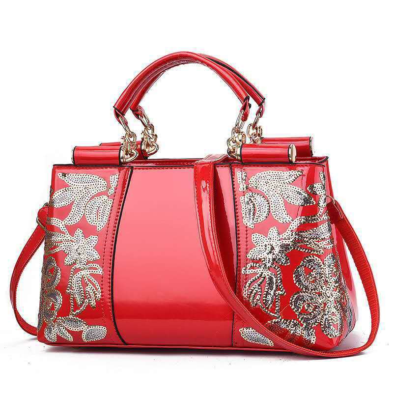 Tara – Compact Structured Handbag with Fur Pom-Pom Charm