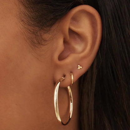 Classic Gold Hoop Earrings