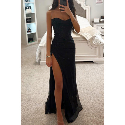 Tara – Casual Sleeveless Dress with Slit