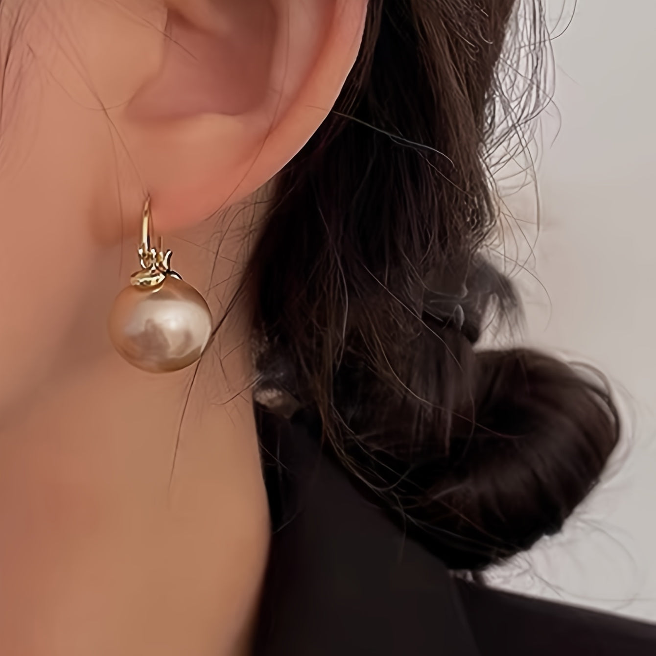 Vintage Pearl Drop Earrings for Elegant Daily Style