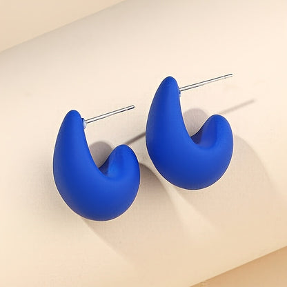 Vintage Teardrop Hoop Earrings for Daily and Special Occasions