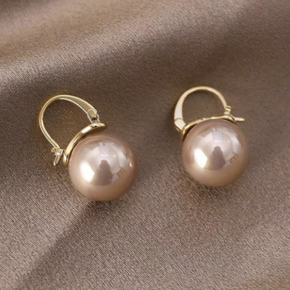 Vintage Pearl Drop Earrings for Elegant Daily Style