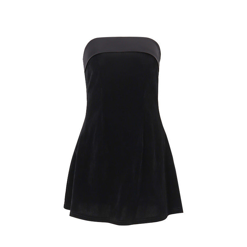 Margaret – Fashion A-line Tube-top Dress
