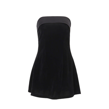 Margaret – Fashion A-line Tube-top Dress