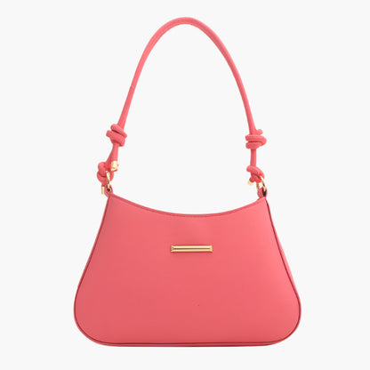Stephanie –Chic Shoulder Bag with Knot Handle Design