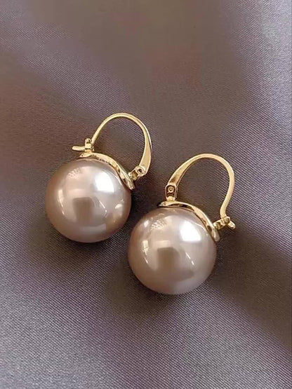 Vintage Pearl Drop Earrings for Elegant Daily Style