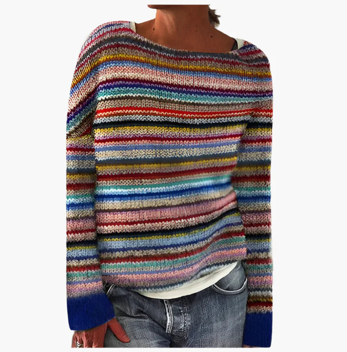 Retro Knitted Sweater for Women